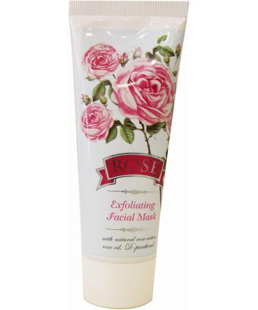 ROSE Exfoliating Facial Mask With Natural Rose Water & Rose Oil 75ml Bulgaria by Rose - Buy Online on GoSupps.com