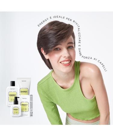  Kemon Kemon - Energy Treatment Energizing Hair Treatment with Ginseng and Caffeine Refreshes and Revitalizes the Scalp Promotes Hair Manageability 200 ml - Buy Online on GoSupps.com