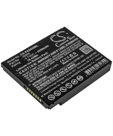 Compatible with Battery Pax IS900 A920 5250mAh