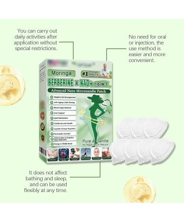 WMYCBFH 10-in-1 Nano Microdarts Patch Luxurious Firming Skin and Body Shaping Care Patch Natural Skin Care Patchs for Women and Men - Suitable for All Skin Types - Buy Online on GoSupps.com