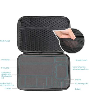 Surface-Waterproof Carrying Case for GoPro Hero & Action Cameras - Large Size | SUREWO - Buy Online on GoSupps.com