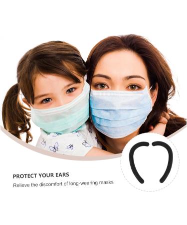 Magiclulu 30 Pairs Anti-Snag Ear Bracket Hooks - Reusable Silicone Mask Ear Supports for Glasses | Child-Friendly Anti-Strangulation Solution - Buy Online on GoSupps.com