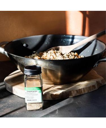 Spice Powder Bottle + Ground Fenugreek 35g - Buy Online on GoSupps.com