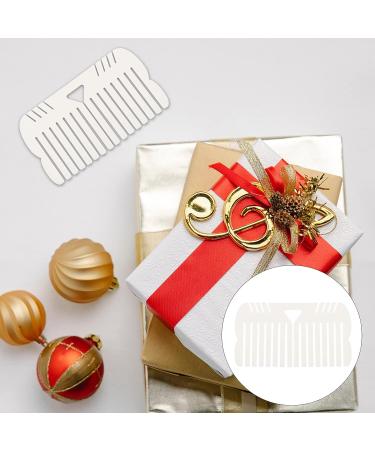 FAVOMOTO 2 pcs Home Garden Women Handmade Craft Fixing Tool Corsages Bows Designer Templates DIY Crafts Party Hair White Decoration Making Ladies Device Loom Maker Plastic Wreath Creating Whitex2pcs 0.3X7X12.5CMx2pcs - Buy Online on GoSupps.com