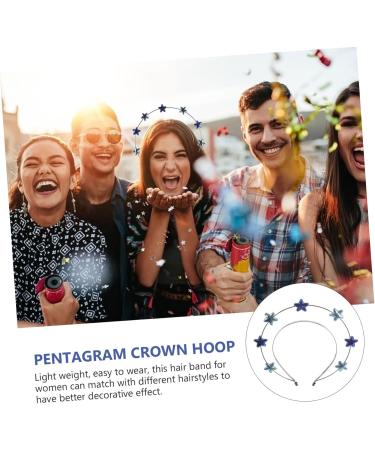 Beaupretty Adults Headbands crown headbands star hair band halloween hair band carnival headpieces for women cosplay headband party headdress adults headband props headgear cloth aldult - Buy Online on GoSupps.com