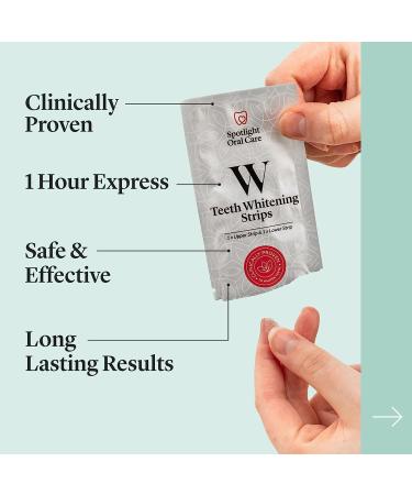 Spotlight Oral Care Teeth Whitening Strips - 29 Piece Set | Gentle & Safe Whitening for Gradual Results - Buy Online on GoSupps.com