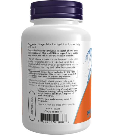 Now Foods Tri-3D Omega 330 EPA220 DHA - 90 Softgels | Premium Omega-3 Supplement - Buy Online on GoSupps.com