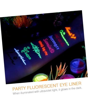 LALAFINA 6pcs Fluorescent Eyeliner Gel Eyeliner Pot Face Painting Supplies Cosplay Makeup Supply Eyeshadow - Buy Online on GoSupps.com