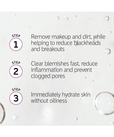 The INKEY List | Back To Basics: Your Breakout Recipe | Clear Skin Starter Kit | Salicylic Acid Cleanser | Omega Water Cream | Succinic Acid Blemish Treatment | Suitable for All Ages - Buy Online on GoSupps.com