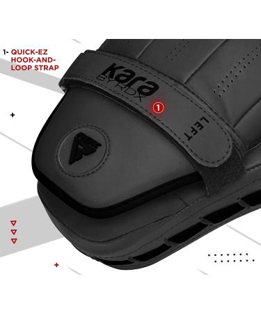 RDX Curved Focus Mitts - Maya Hide Leather | Adjustable Strap | Ventilated | MMA Muay Thai Kickboxing Coaching - Buy Online on GoSupps.com