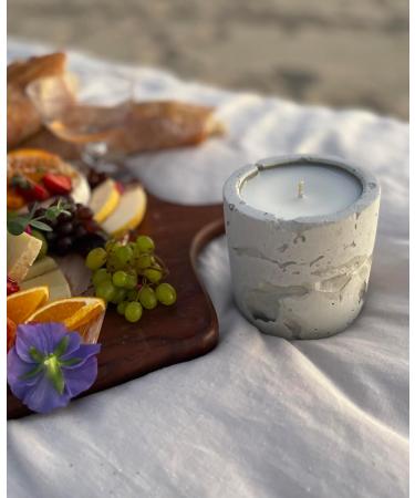 Luxury Clean Sheets Scent Candle | Nu Los Angeles | Handcrafted Coconut Wax | Long Burn Time | Perfect Gifts for Birthdays Valentine's & Christmas - Buy Online on GoSupps.com