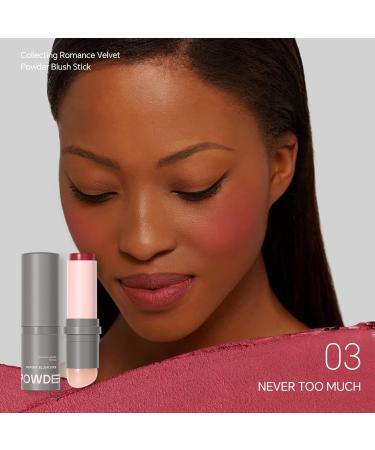 Cream Blush Stick Double-Ended Face Blush Face for Women For Beginners Busy Professionals Travel Office Weekend Look Outing Vacation Romantic Evening - Buy Online on GoSupps.com