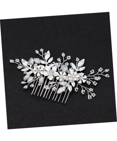 Comb Tiara Millet Beads Bride Wedding - Buy Online on GoSupps.com