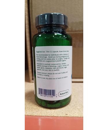 Vitanica Ginkgo Biloba Extract Supports Circulation and Cognitive Health Standardized to 24% Flavone Glycosides 6% Terpene Lactones Vegan Non-GMO Gluten Free 90 Capsules (Ginkgo Pro Logo) - Buy Online on GoSupps.com