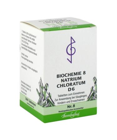 Biochemistry 8 Natrium Chloratum D 6 Tablets