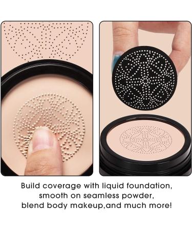 Natural Mushroom Head Air Cushion BB Cream Foundation for Flawless Moisturized Skin - Buy Online on GoSupps.com