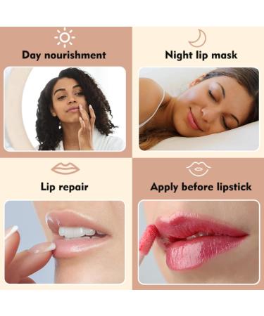 Lip Scrub - Lip Scrub Exfoliator - Sugar Lip Care - Moisturizing Lip Mask - Lip Balm & Moisturizer for Dry Chapped Lip - Lip Exfoliator Scrub Lip Sleeping Mask Nourishing - Buy Online on GoSupps.com