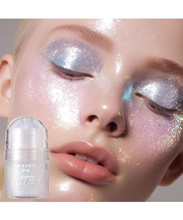  Futuhada Roll-on body gel body glitter mermaid glitter holographic glitter face paint festival rave accessories thick shiny glitter - Buy Online on GoSupps.com