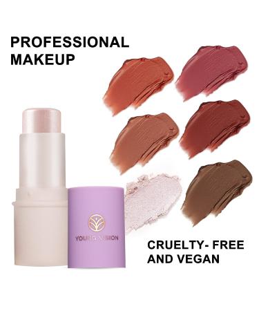 YOUNG VISION Contour Stick Makeup Bronzer and Matte Finish 1PCS-5#Chocolate - Buy Online on GoSupps.com