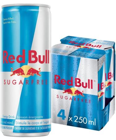 Red Bull Energy Drink 473 ml (12 pack) & Energy Drink Sugar Free 250 ml (4 pack) - Buy Online on GoSupps.com
