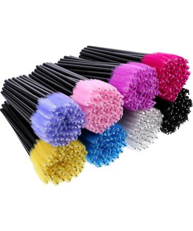 PAPABA 50Pcs Disposable Mascara Wands Applicator Eyelash Brushes Eyelash Extensions Plastic Eye Makeup Brushes Kits 03 - Buy Online on GoSupps.com