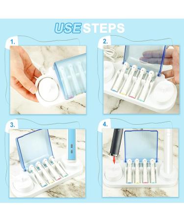3757 Electric Toothbrush Replacement Charger Base - Inductive Charger Stand Holder for Pro Models - Blue - Buy Online on GoSupps.com