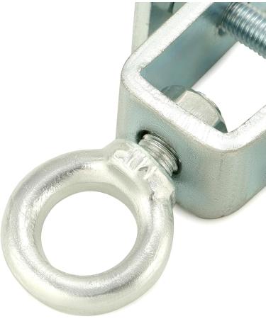 QWORK Steel I-Beam Hanger | Adjustable Beam Clamp for Punching Bags | Ideal for Beams 6.3 cm to 19 cm - Buy Online on GoSupps.com