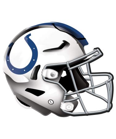 Fan Creations NFL Indianapolis Colts Unisex Indianapolis Colts Authentic Helmet, Team Color, 12 inch