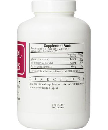 Cardiovascular Research Tri-Salts 7 oz (200 g) - Electrolyte Support & Optimal Hydration - Buy Online on GoSupps.com