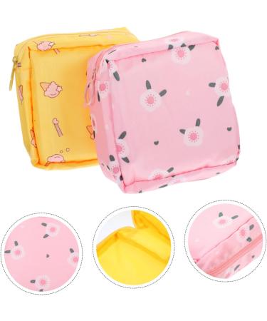 Buy Healeved 8 STK Storage Bags - Women's Bandages Tampon & Pocket Wallet - Oxford Fabric Digital Accessories - 4 Colors 12x12cm - International Shipping - Buy Online on GoSupps.com