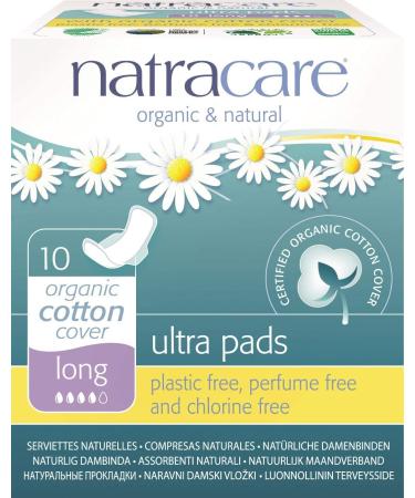 Natracare: Natural Ultra Long Pads with Wings (2 X 10 Ct) - Buy Online on GoSupps.com