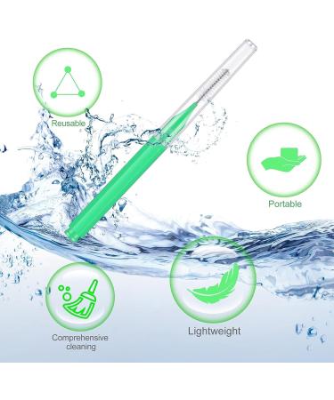 80-Piece Multicolored Interdental Braces Brush Set for Oral Hygiene - 8 Colors - Buy Online on GoSupps.com