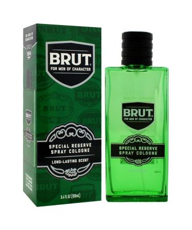 Brut Special Reserve for Men - 3.4 oz EDC Spray - Buy Online on GoSupps.com