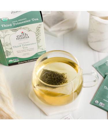 Earth Mama Organic Third Trimester Tea Bags - Mint, 16-Count (3-Pack) | Pregnancy Comfort & Childbirth Prep - Buy Online on GoSupps.com
