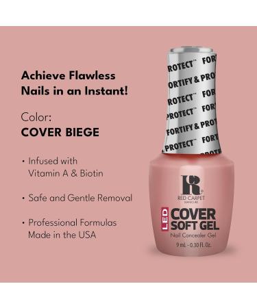 Red Carpet Manicure LED Cover Gel (Cover Beige) - Buy Online on GoSupps.com