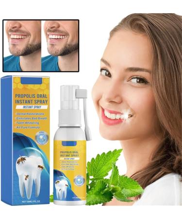 Propolis Oral Instant Treatment Spray - 2 Piece Set | Deep Cleaning Mouthwash & Refreshing Breath | Furzero Propolis Oral Health - Buy Online on GoSupps.com