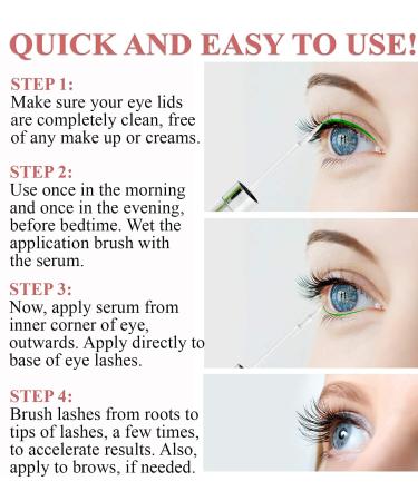 Voibella Eyelash Growth Serum and Eyebrow Enhancer - Natural Beauty Enhancing Serum for Thick, Long Lashes - 8.87ML - Buy Online on GoSupps.com