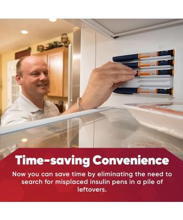 Diasan Enterprises LLC Elovate 15 Insulin Pen Fridge Holder - Keep Insulin Safe & Secure - Buy Online on GoSupps.com