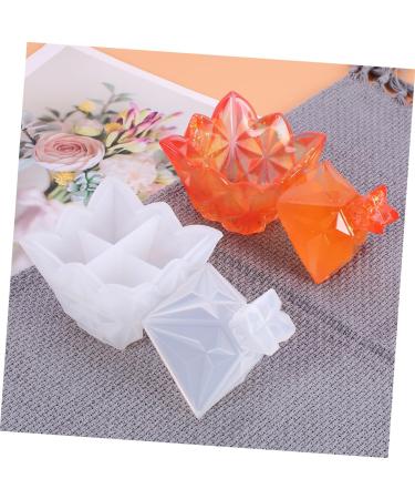 NUOBESTY 2pcs Epoxy Resin Diy Resin Epoxy Mold Silicone Jewelry Storage Container Storage Box Box Manual Whitex2pcs 8.5x7x12.3cmx2pcs - Buy Online on GoSupps.com