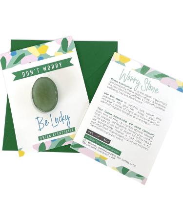 Green Aventurine Worry Stone - Anxiety Relief Crystal Gift for Luck and Farewell - Buy Online on GoSupps.com