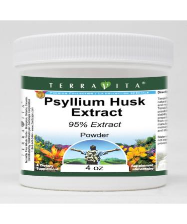 Psyllium Husk 95% Extract Powder (4 oz ZIN: 520593) - 3 Pack