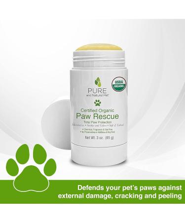 USDA Certified Organic Paw Rescue/Balm - Natural Solution for Pet Paw Care - Buy Online on GoSupps.com