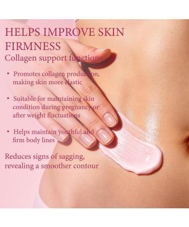 GENGGUI Crema Rosa para Estr as - Reduce la Apariencia de Estr as en el Embarazo el Postparto y la P rdida de Peso. F rmula con Col geno y Aceite de Coco para Hidratar y Suavizar la Piel (1) - Buy Online on GoSupps.com