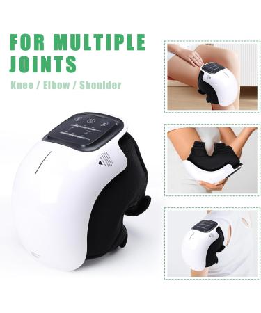 Vipush Heated Infrared Knee Massager - Portable Wireless Pain Relief USB Rechargeable with LED Screen | Perfect for Home Office Travel | Ideal Birthday Gift for Parents - Buy Online on GoSupps.com