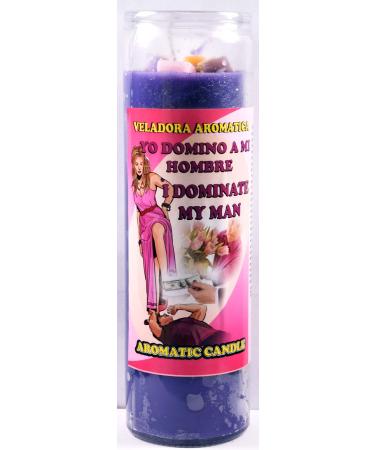 3 Pieces Candles Cocktail Aromatic Vela I Dominate My Man -YO Domino A MI Hombre