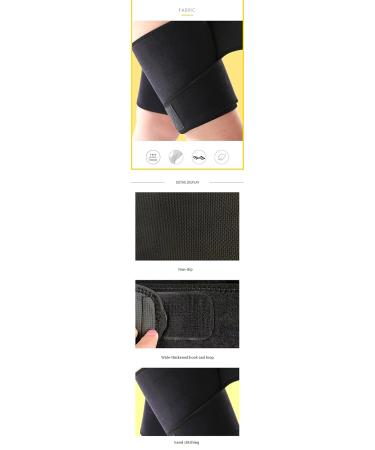 Buy Hamstring Compression Sleeve | Thigh Brace for Groin & Quadricep Support - Pain Relief for Tendinitis Sciatica & Sports Recovery - Buy Online on GoSupps.com