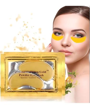 RuiLuxe Bio Collagen Facial sheet and under eye Masks Anti Aging Puffiness Spa-like experience Hydrolyzed Collagen Fine Lines Treatment 24K Gold Collagen Sheet Masks - Buy Online on GoSupps.com