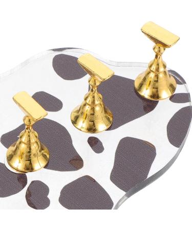 PATKAW 2 Sets Nail Practice Stand Nail Tip Art Display Holder Fingernail Press On Nail Stand with Base for False Nail Manicure Tool Nail Salon Supplies - Buy Online on GoSupps.com