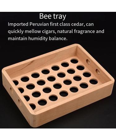 Cigar Box Humidors Cigar Box Portable Cigar Box Keeps Cigars Fresh Moisture-Proof and-Proof Suitable for 35-80 Cigars - Buy Online on GoSupps.com