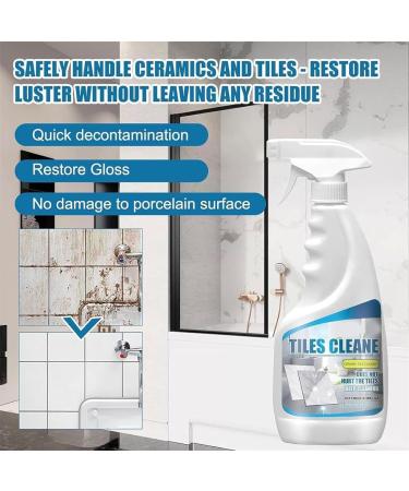 Jue Fish Tile Cleaner Tile Grout Cleaner Sprayer Powerful Tile Cleaner Sprayer for Cleaning Tiles and Joints (2Pcs) - Buy Online on GoSupps.com